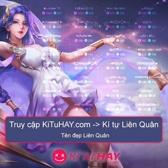 Kí tự Liên Quân