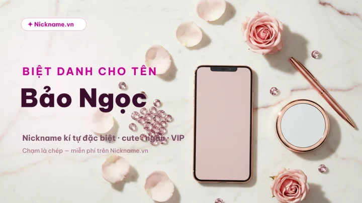 Biệt Danh Cho Tên Bảo Ngọc 2026 ❤️ 143+ Nickname Đẹp