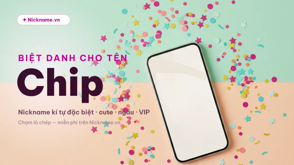 Biệt Danh Cho Tên Chip 2026 ❤️ 131+ Nickname Đẹp