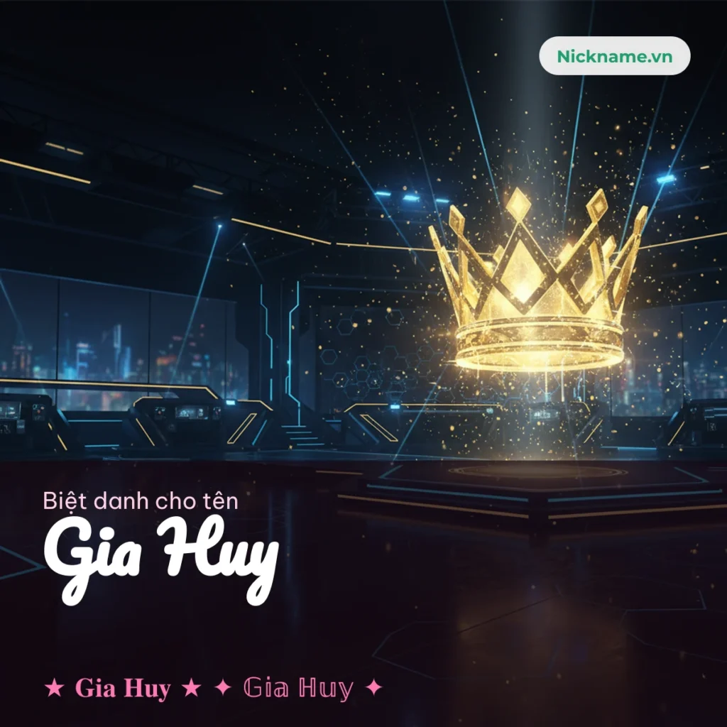 Biệt Danh Cho Tên Gia Huy 2026 ✨ 136+ Mẫu Ngầu Miễn Phí