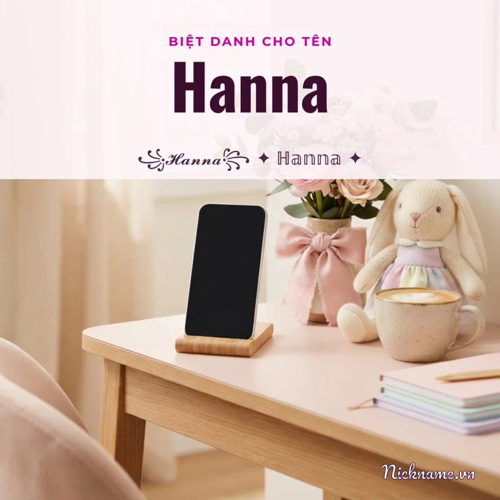 Biệt Danh Cho Tên Hanna 2026 🌸 164+ Mẫu Cute Miễn Phí