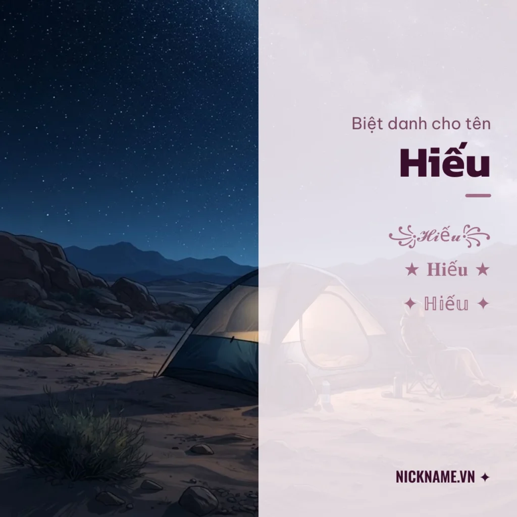 Biệt Danh Cho Tên Hiếu 2026 ⭐ 155+ Mẫu Ngầu Miễn Phí