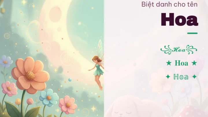 Biệt Danh Cho Tên Hoa 2026 🌼 136+ Mẫu Đẹp Miễn Phí