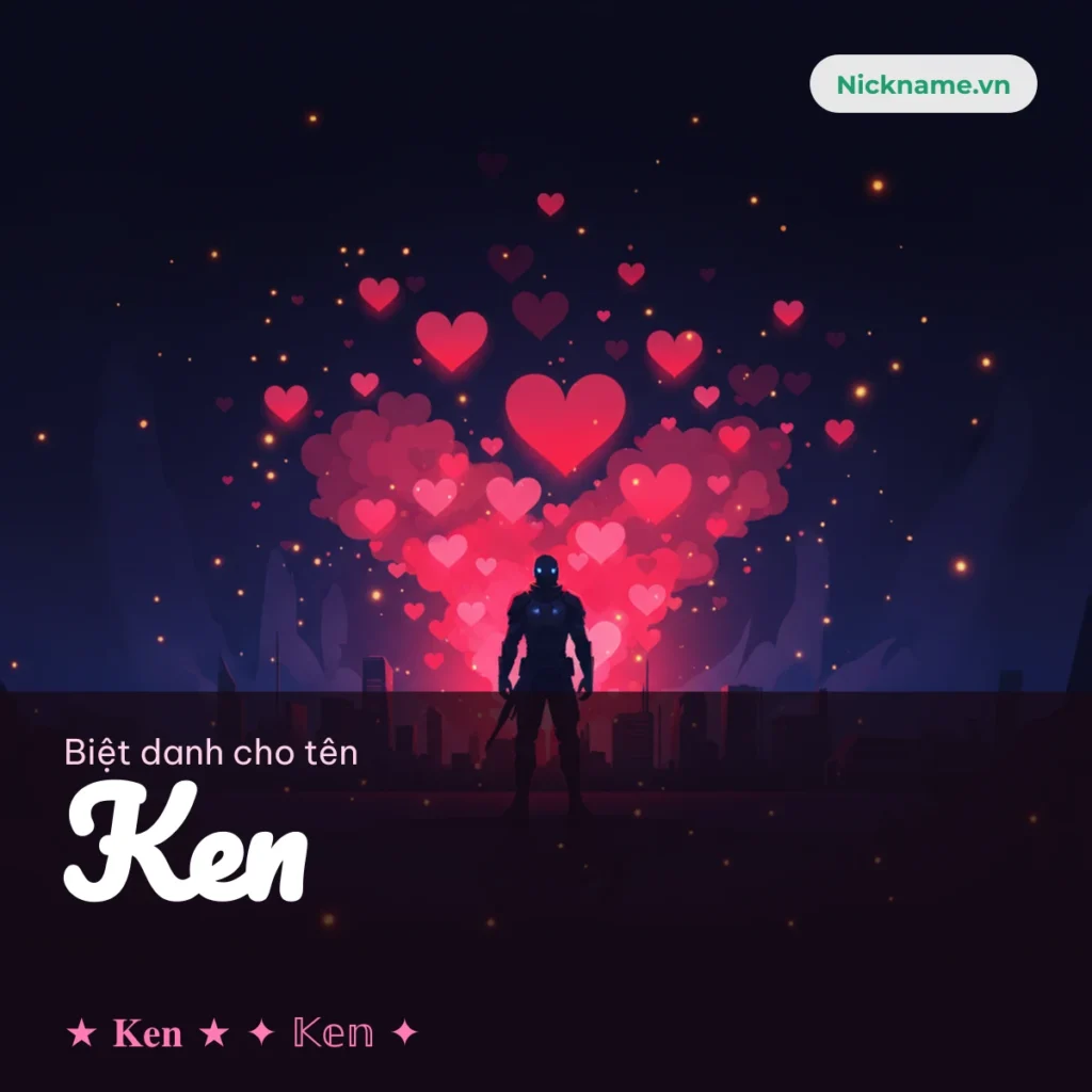 Biệt Danh Cho Tên Ken 2026 🔥 164+ Mẫu Ngầu Miễn Phí