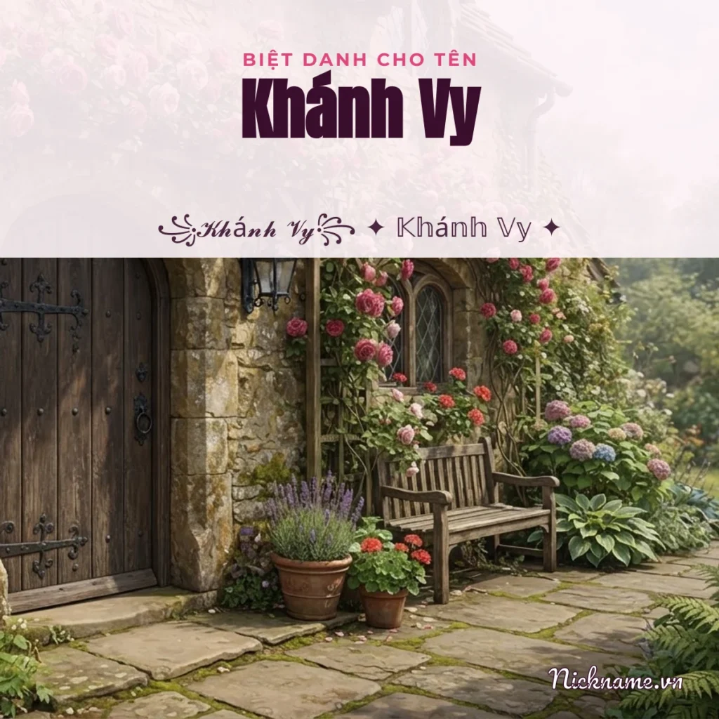Biệt Danh Cho Tên Khánh Vy 2026 🌹 159+ Mẫu Đẹp Miễn Phí