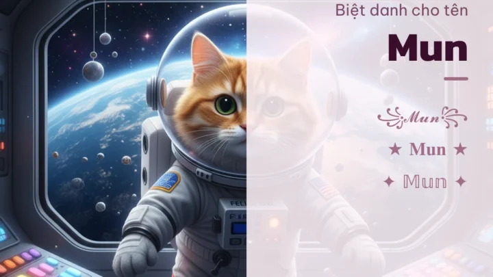 Biệt Danh Cho Tên Mun 2026 🐈‍⬛ 138+ Mẫu Cute Miễn Phí