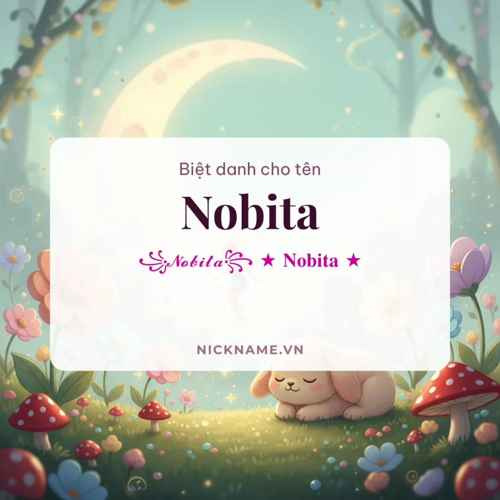 Biệt Danh Cho Tên Nobita 2026 😴 151+ Mẫu Cute Miễn Phí