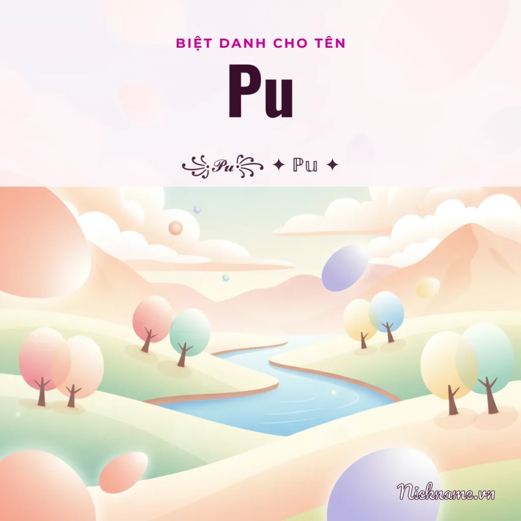 Biệt Danh Cho Tên Pu 2026 🐶 166+ Mẫu Cute Miễn Phí
