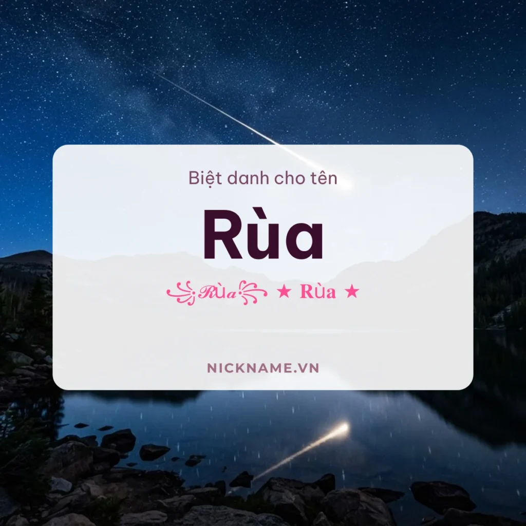 Biệt Danh Cho Tên Rùa 2026 🐢 136+ Mẫu Cute Miễn Phí