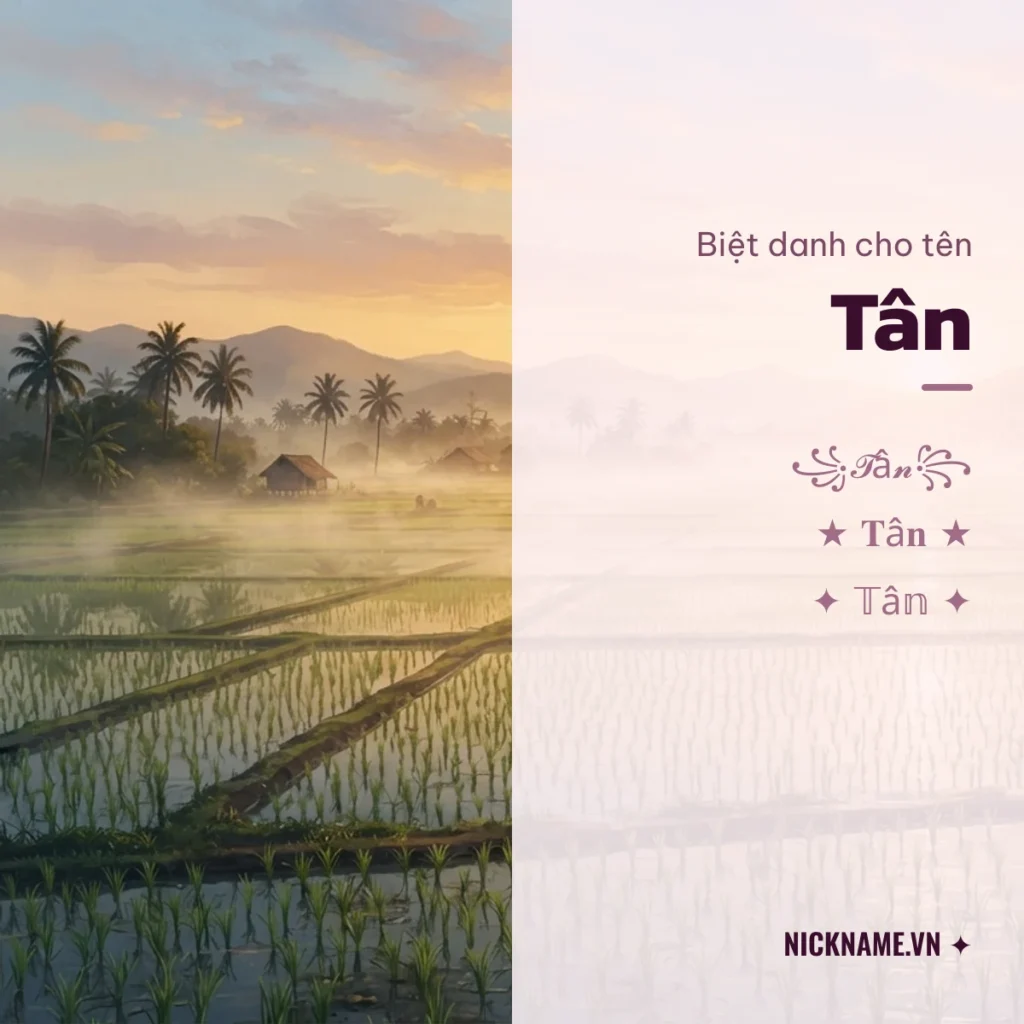 Biệt Danh Cho Tên Tân 2026 ☀️ 159+ Mẫu Ngầu Miễn Phí