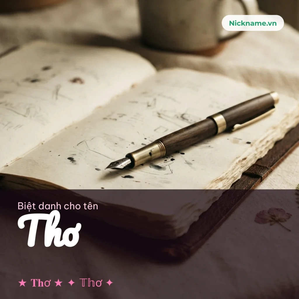 Biệt Danh Cho Tên Thơ 2026 🌙 166+ Mẫu Dịu Dàng Miễn Phí